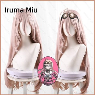 วิกผมสังเคราะห์ ทนความร้อน สําหรับแต่งคอสเพลย์ 23 Danganronpa Iruma Miu