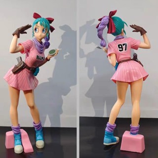 โมเดลฟิกเกอร์ อนิเมะ Dragon Ball Girl Series Bulma ขนาด 25 ซม. ของเล่นสําหรับเด็ก