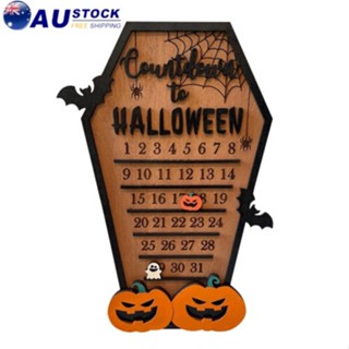 Countdown Halloween Coffin Calendar Halloween House Shaped Countdown Calendar AU