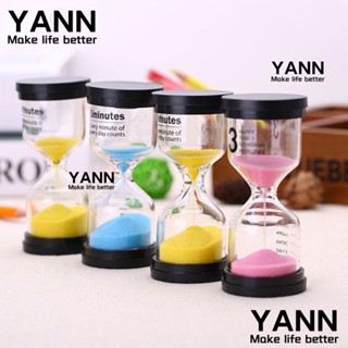 Yann1 นาฬิกาทรายจับเวลา แปรงสีฟัน ตั้งโต๊ะ สําหรับเด็ก ตกแต่งบ้าน