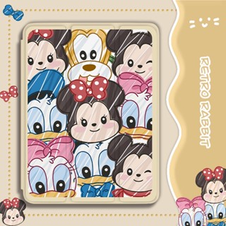 เคสซิลิโคน Tpu ลายการ์ตูน สําหรับ iPad 2021 Pro 11 iPad Air 4 10.9 Gen7 8 9 10.2 Michimini Air3 10.5TPU Gen5 6 9.7 Flip Gen 10 2022