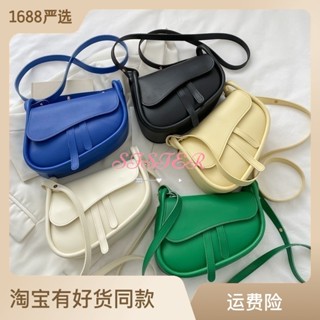 SISTER  กระเป๋าผู้หญิงสะพายข้าง กระเป๋าสะพาย ข้าง 2023 NEW   รุ่นใหม่ Korean Style fashion High quality L91T12SM 37Z230910