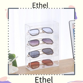 Ethel1 กล่องลิ้นชักเก็บเครื่องสําอาง ปากกา แบบใส