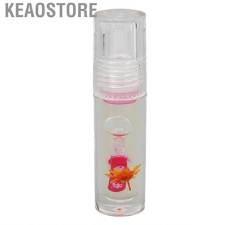 Keaostore Pink Lip Oil Tinted  Color Changing Gloss for Women