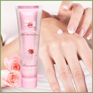 ครีมทามือ Rose Double Tube ให้ความชุ่มชื้นในฤดูใบไม้ร่วงและฤดูหนาวต่อต้านการแตกร้าว