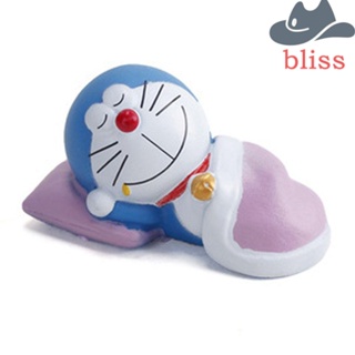 Bliss โมเดลตุ๊กตาฟิกเกอร์ การ์ตูนโดราเอมอนนอนหลับ ของเล่นสําหรับเด็ก