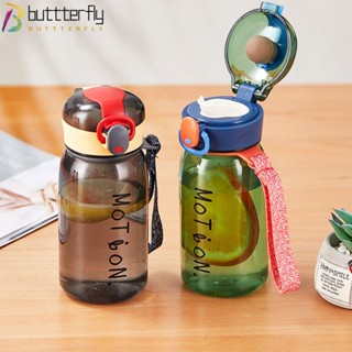 Buttterfly ขวดน้ํา พร้อมสเกลวัด แบบพกพา สําหรับเดินทางกลางแจ้ง