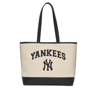 MLB กระเป๋า Tote Unisex รุ่น 3AORL103N 50CRD - สีครีม