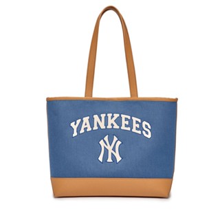 MLB กระเป๋า Tote Unisex รุ่น 3AORL103N 50INS - สีน้ำเงิน