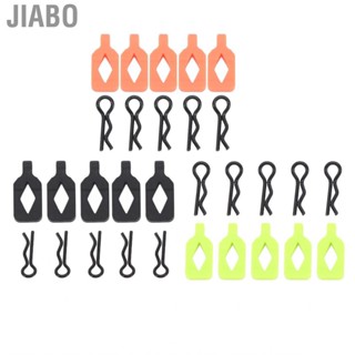 Jiabo 10Pcs RC Body Clips Pins Durable R Fit For Axial 1/24 SCX24 AXI206000