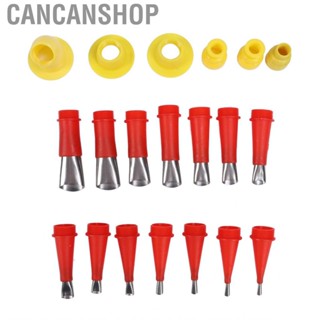 Cancanshop Caulking Tip  Nozzle Applicator Stainless Steel PP Non Stick for Bathroom