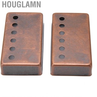 Houglamn 2x Electric Guitar Pickup Cover Bronze Good Heat Dissipation