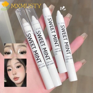 Mxmusty อายแชโดว์เจล ไฮไลท์กลิตเตอร์ เนื้อแมตต์ สีแชมเปญ สีทองมุก สําหรับแต่งหน้า