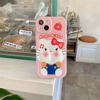 Dd เคสป้องกันโทรศัพท์มือถือ ลายการ์ตูนแมวเฮลโลคิตตีน่ารัก สําหรับ Apple iPhone 13 12 Promax XS 13 Promax 78 Plus 14 Promax 7 8