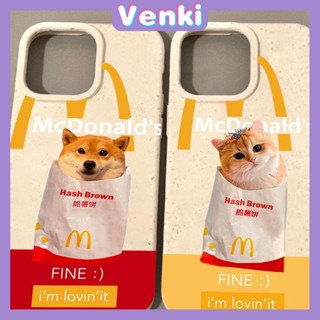 Venki - เข้ากันได้สำหรับ เคสไอโฟน เคสไอโฟน11 เคส iphone 11 กรณีเป็นมิตรกับสิ่งแวดล้อมย่อยสลายได้กันกระแทกป้องกันน่ารักถุงกระดาษลูกแมวลูกสุนัขเข้ากันได้กับ iPhone 14 PRO MAX 13 PRO MAX 12 PRO MAX 11 XR XS 7 8 PLUS