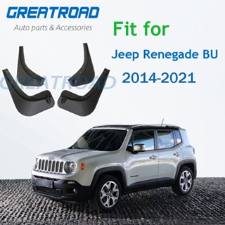 บังโคลนรถยนต์ อุปกรณ์เสริม สําหรับ Jeep Renegade BU 2014-2021 2015 2016 4 ชิ้นต่อชุด