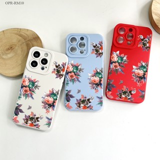 Realme 10 9 9i 8 8i 6i 5 5S 5i Pro Plus Pro+ 4G 5G เคสเรียวมี สำหรับ Bouquet เคส เคสโทรศัพท์