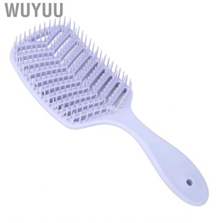 Wuyuu Paddle Detangling Brush Portable Vent Hair  Styling Tool Ergonomic Safe for Fast Blow Drying Straight