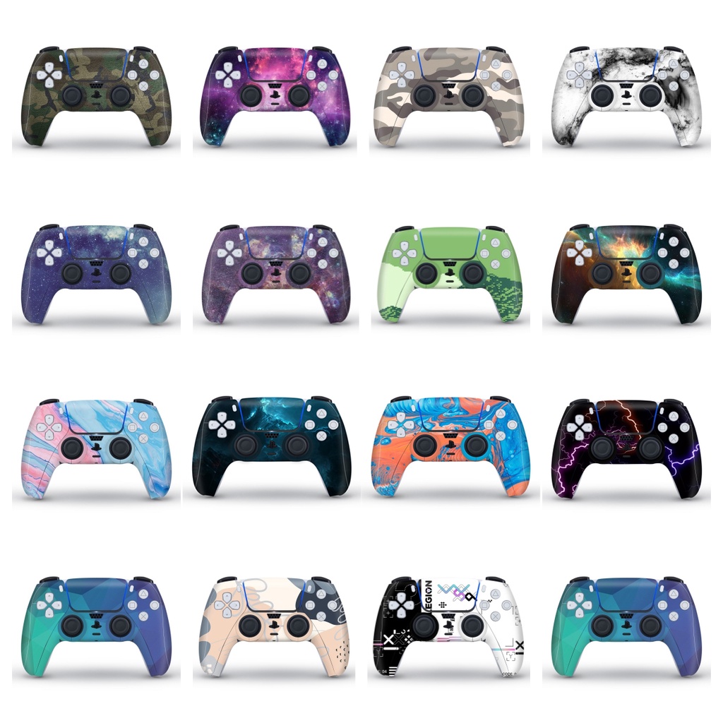 จอยสติ๊กสติกเกอร์ป้องกันกรณีสําหรับ PS5 Gamepad ฝาครอบป้องกันสําหรับ Playstation 5 Controller ป้องกันผิวอุปกรณ์เสริมเกม