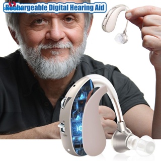 Hearing Amplifier ชาร์จเครื่องช่วยฟัง Original Behind-the-ear Aขยายหูฟังเครื่องขยายเสียงสำหรับผู้สูงอายุ Cynthia