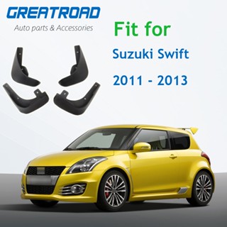 บังโคลนหน้า หลัง อุปกรณ์เสริม สําหรับ Suzuki Swift 2011 2012 2013