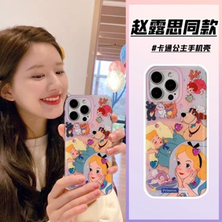 เคสป้องกันโทรศัพท์มือถือ แบบนิ่ม ลายการ์ตูนผู้หญิง สําหรับ Apple iPhone 14 13 12 11 Pro Max Plus X XS XR