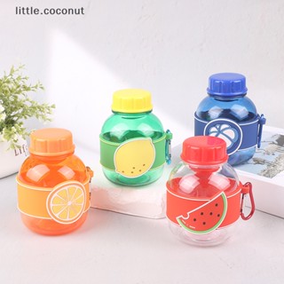 [little.coconut] ขวดใส่ผงโปรตีน แบบพกพา พร้อมพวงกุญแจ สีโปร่งใส 350 มล. 1 ชิ้น