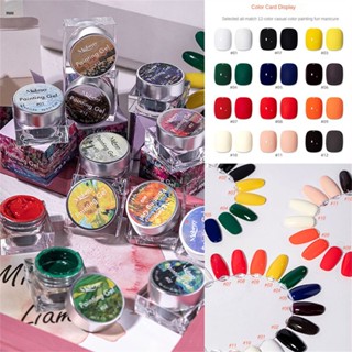 Mobray Nail Polish Gel เจลเหลว เจลทาเล็บสำหรับผู้เริ่มต้น ขวดเจล nuuo