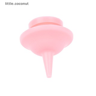 [little.coconut] จุกนมซิลิโคน ขนาดเล็ก สีชมพู สําหรับให้อาหารสัตว์เลี้ยง ลูกสุนัข แมว กระต่าย