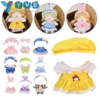 Yve ที่คาดผมตุ๊กตา หมวก เปลี่ยนเสื้อผ้าได้ DIY สําหรับตุ๊กตาโลลิต้า