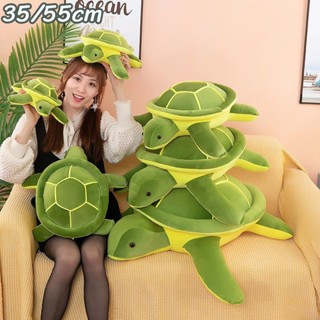 พร้อมส่ง🐢🐢35/55cm ใหม่เด็กตุ๊กตาเต่าขนาดเล็กของเล่นตุ๊กตามือขนาดใหญ่ตาเต่าตุ๊กตาเด็ก Ragdoll