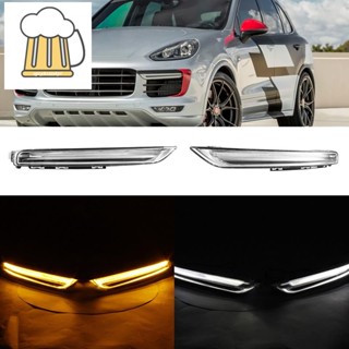 ไฟตัดหมอก LED อุปกรณ์เสริม สําหรับรถยนต์ Porsche Cayenne 958 2015-2018 95863118230 7p5941182J ขวา