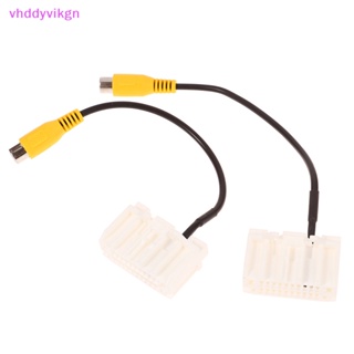 Vhdd ใหม่ สายเคเบิลอะแดปเตอร์กล้องมองหลังวิดีโอ RCA สําหรับ Jeep Car Cables Adapte TH