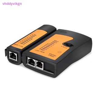 Vhdd RJ45 เครื่องทดสอบสายเคเบิลเครือข่าย RJ45 RJ11 RJ12 CAT5 UTP LAN