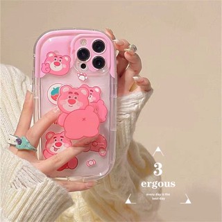 เคสโทรศัพท์มือถือ TPU แบบนิ่ม ลายการ์ตูนหมี สําหรับ Samsung A04s A04 A02s A13 A23 A34 A03s A03 A72 A52 A32 A22 A12 A50s A71 A51 A11