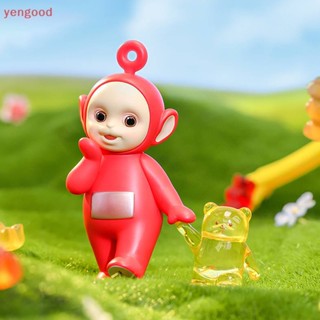 (YGD) Teletubbies Fantasy Candy World Series Mystery Box Blind Box Cute Action Figurine ของเล่นสําหรับเด็ก