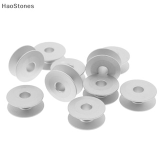 Haostones กระสวยอลูมิเนียม 21 มม. สําหรับจักรเย็บผ้า 10 ชิ้น