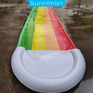 [Sunnimix1] สไลด์ PVC แบบเป่าลม ของเล่นฤดูร้อน สําหรับเด็ก ครอบครัว สนามหญ้า