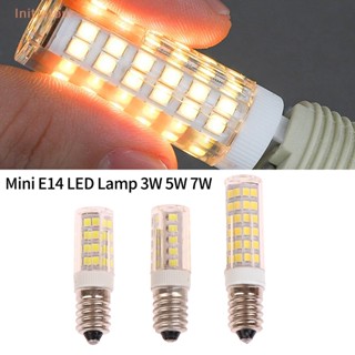 [Initiatour] หลอดไฟ LED E14 3W 5W 7W AC 220V ขนาดเล็ก สําหรับตู้เย็น 1 ชิ้น