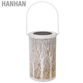 Hanhan Garden Hanging Light Outdoor Solar Powered Lantern 5730LED White Forest Tree MX