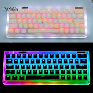 Nama ปุ่มกดคีย์บอร์ด 129 คีย์ OEM Profile Double Shot PBT Backlit สําหรับ Mx Switch