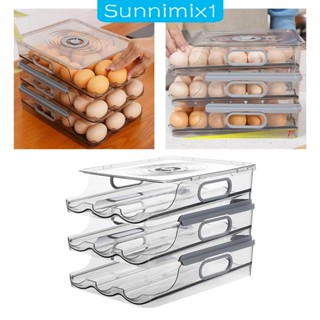 [Sunnimix1] อุปกรณ์ที่วางไข่ม้วน สําหรับตู้เย็น