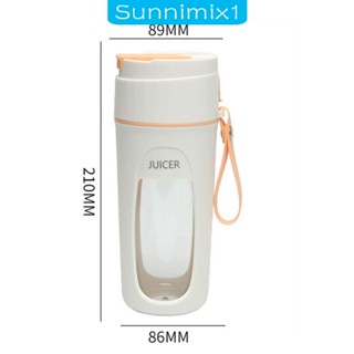 [Sunnimix1] แก้วปั่นน้ําผลไม้ แตงโม แบบพกพา ขนาด 340 มล.