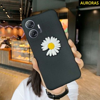 เคสโทรศัพท์มือถือ แบบนิ่ม ลายดอกเดซี่ พร้อมป็อบอัพพับได้ สําหรับ infinix Hot 30 Play Free Fire 30i Hot30 Hot30i