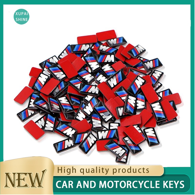 Xps 【พร้อมส่ง】สติกเกอร์ติดพวงมาลัยรถยนต์ อะลูมิเนียม สําหรับ BMW Msport E60 E90 F10 F30 X6 X5 X3 X1 