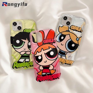 เคสโทรศัพท์มือถือ TPU นิ่ม ป้องกันเลนส์ ลายการ์ตูน Powerpuff Girls สําหรับ Honor 90 Pro 80 Pro 80 GT 70 Pro Plus Pro 60 SE 50 Pro 50 SE