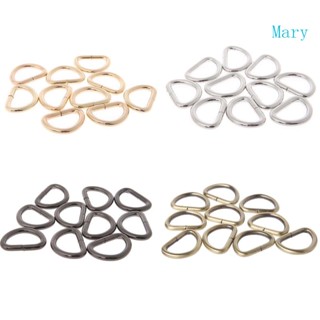 Mary แหวนโลหะ ทรงกลม กว้าง 25 มม. 10 ชิ้น DIY