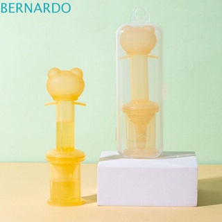 Bernardo ขวดนมซิลิโคน แบบพกพา ขนาดเล็ก ของใช้เด็กวัยหัดเดิน ช้อนส้อม ของเหลว ยา หยด ขวดนม ทารกแรกเกิด