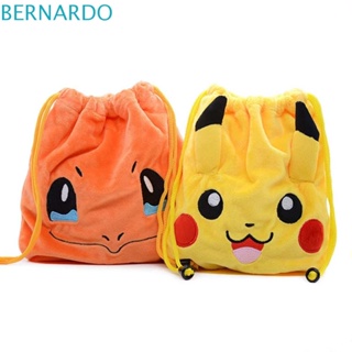 Bernardo กระเป๋าหูรูด น่ารัก 1 ชิ้น อะนิเมะ Charmander โปเกม่อน ฟิกเกอร์ ของเล่นตุ๊กตา กระเป๋าใส่เหรียญ