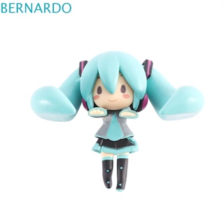 Bernardo โมเดลฟิกเกอร์ อนิเมะ Hatsune Miku น่ารัก ขนาดเล็ก สําหรับตกแต่งบ้าน